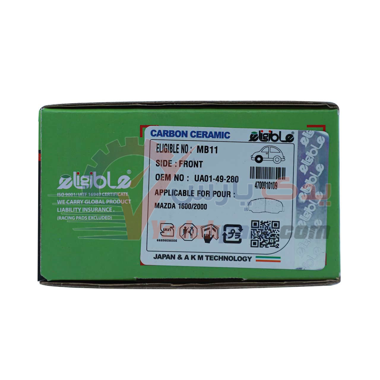 لنت جلو وانت مزدا الیجیبل کربن سرامیک