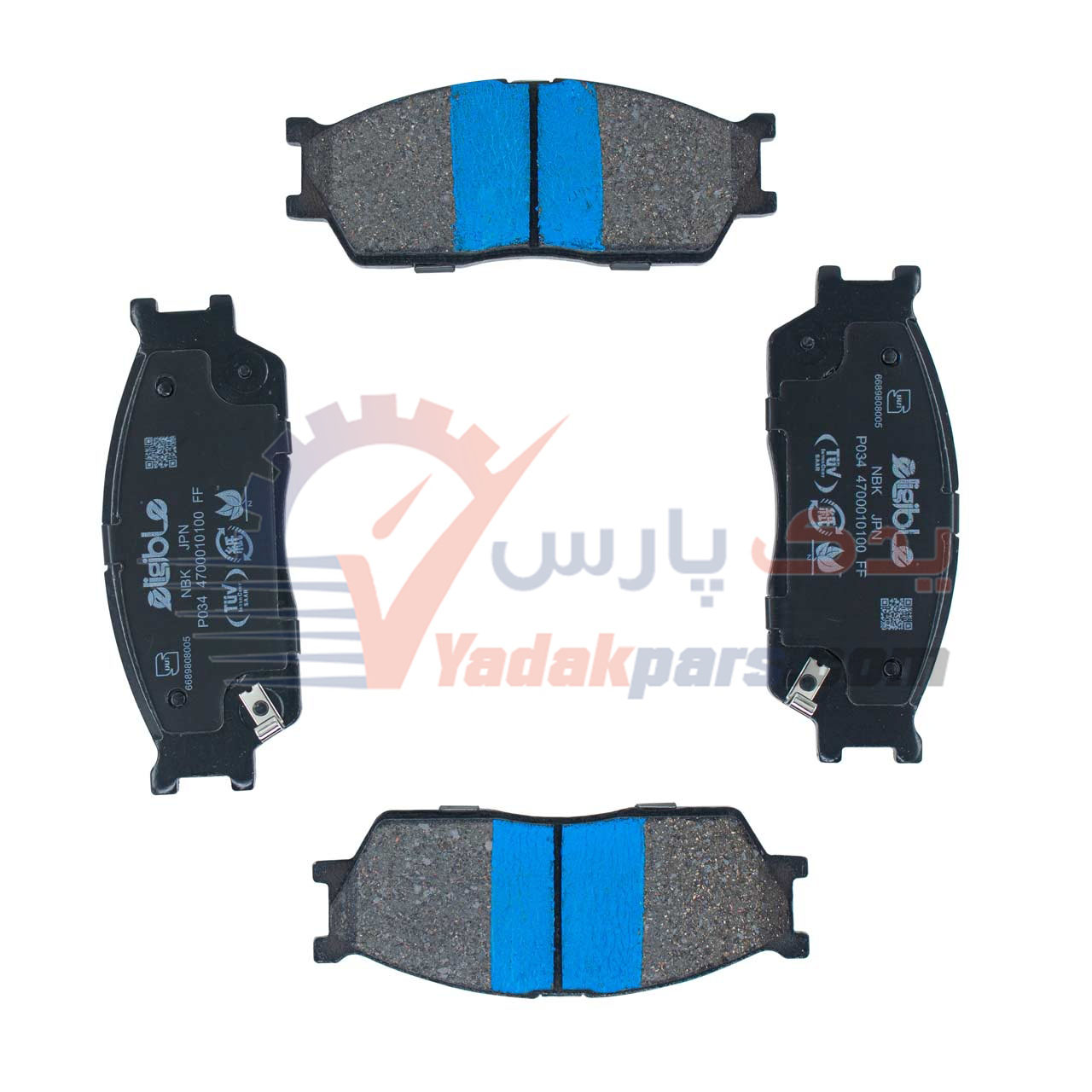 لنت ترمز جلو تیبا الیجیبل