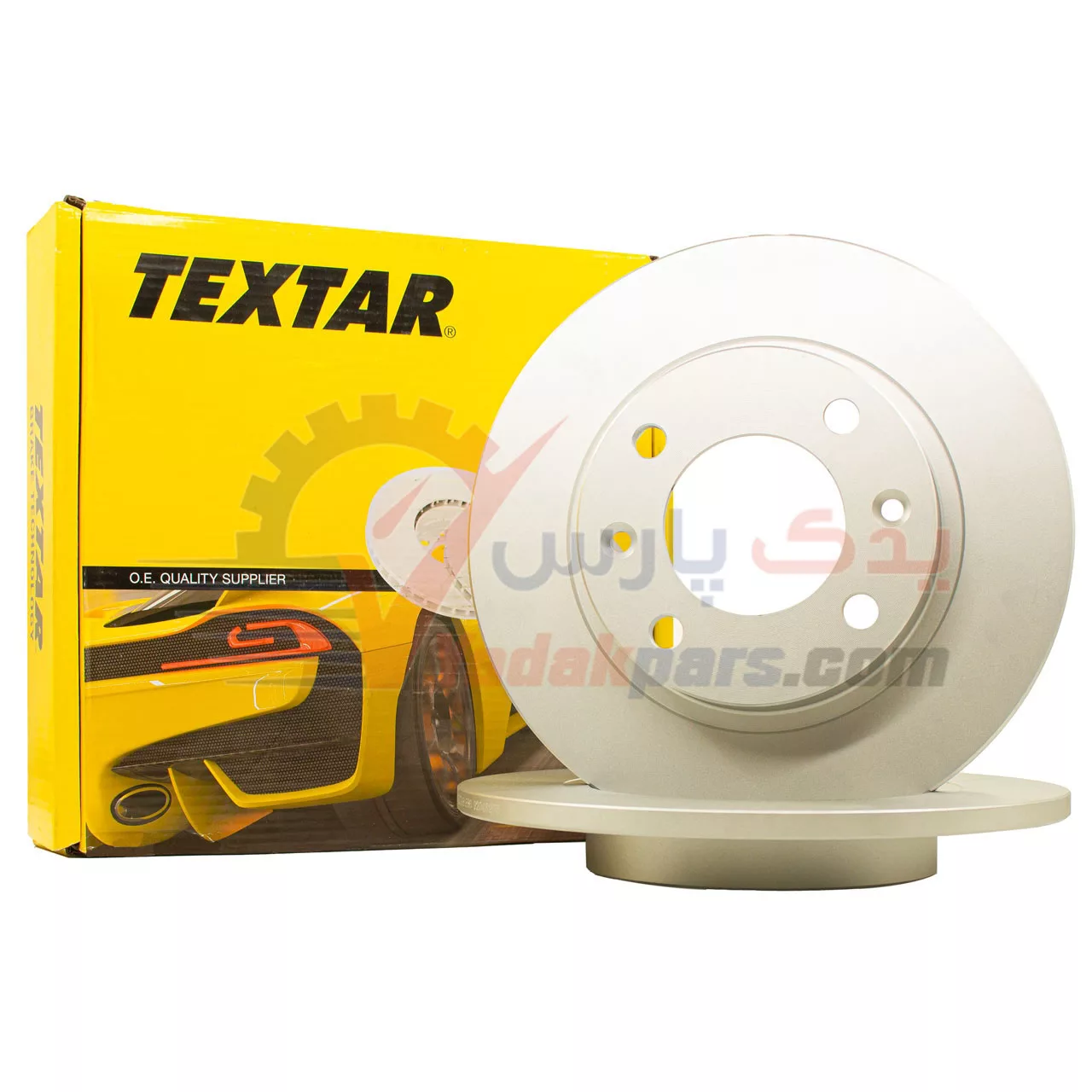 TEXTAR brake disc 92048203 Rear Of Dena TMD FRICTION Corporation new