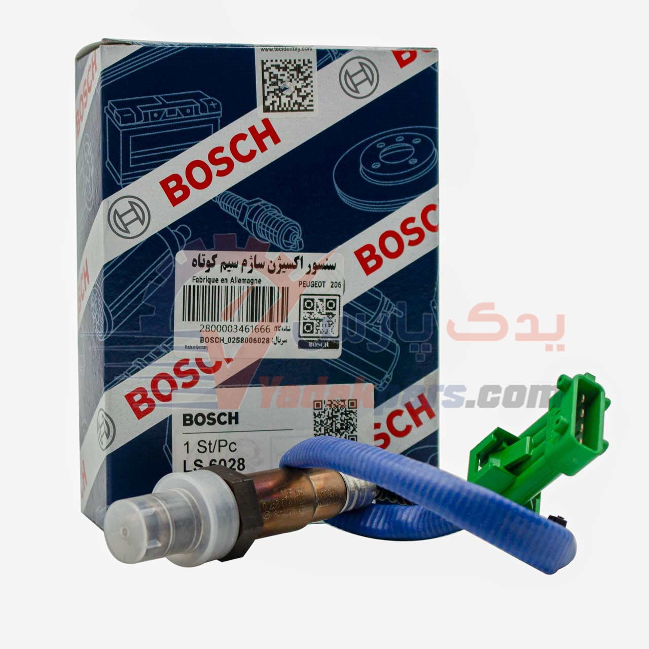 سنسور اکسیژن ساژم بوش