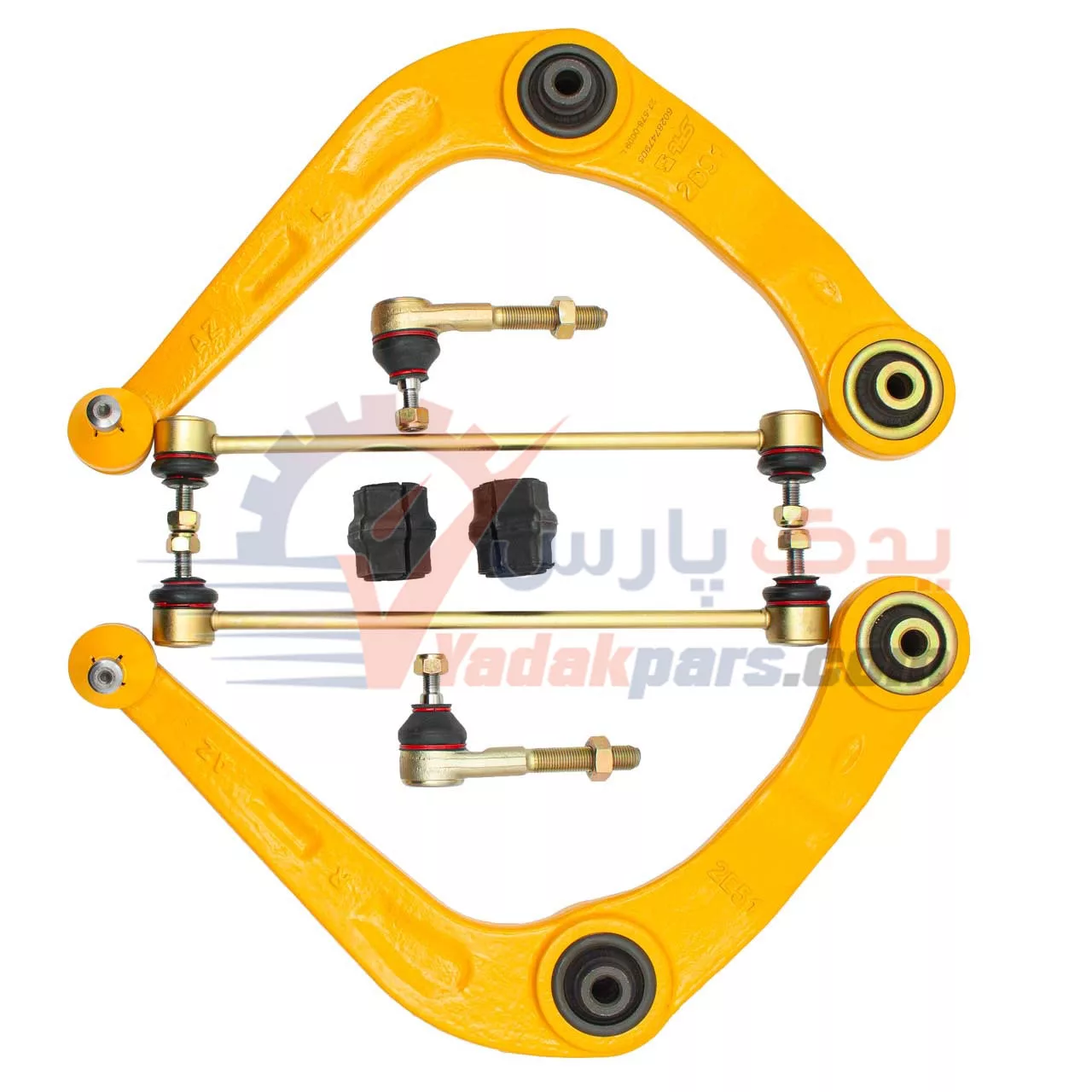 کیت کامل جلوبندی 206 S4T (طبق بهینه اسپیسردار)