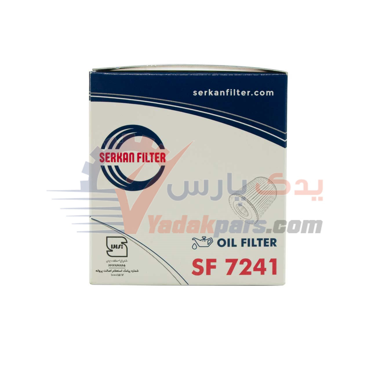 فیلتر روغن طرح مان 206