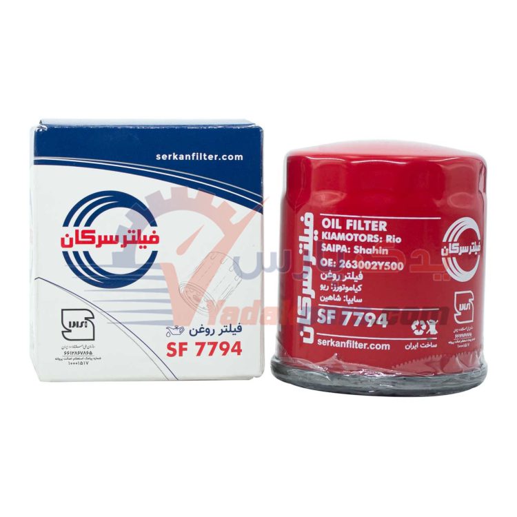 فیلتر روغن ریو و شاهین سرکان