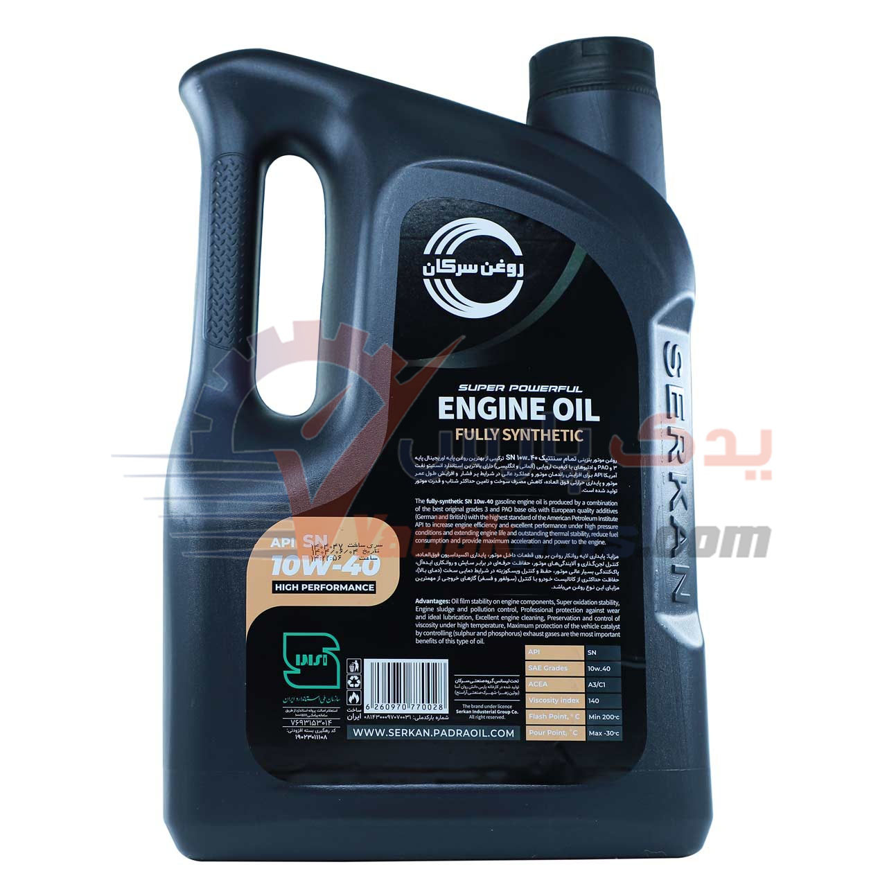 روغن 10w40 سرکان