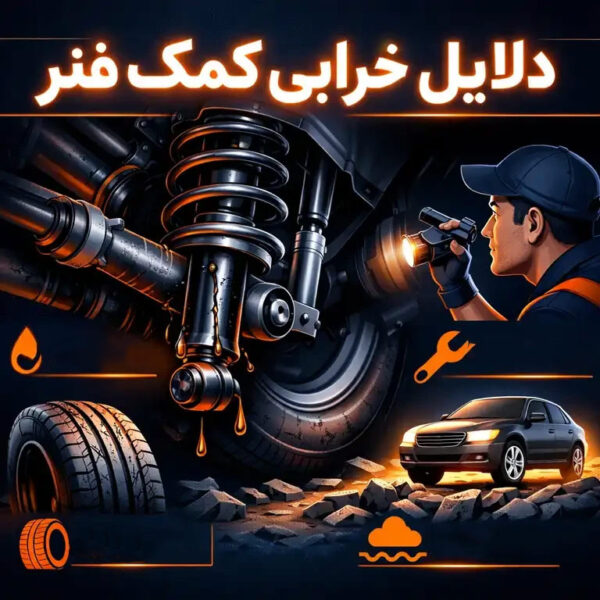 علائم خرابی کمک فنر خودرو + زمان مناسب تعویض