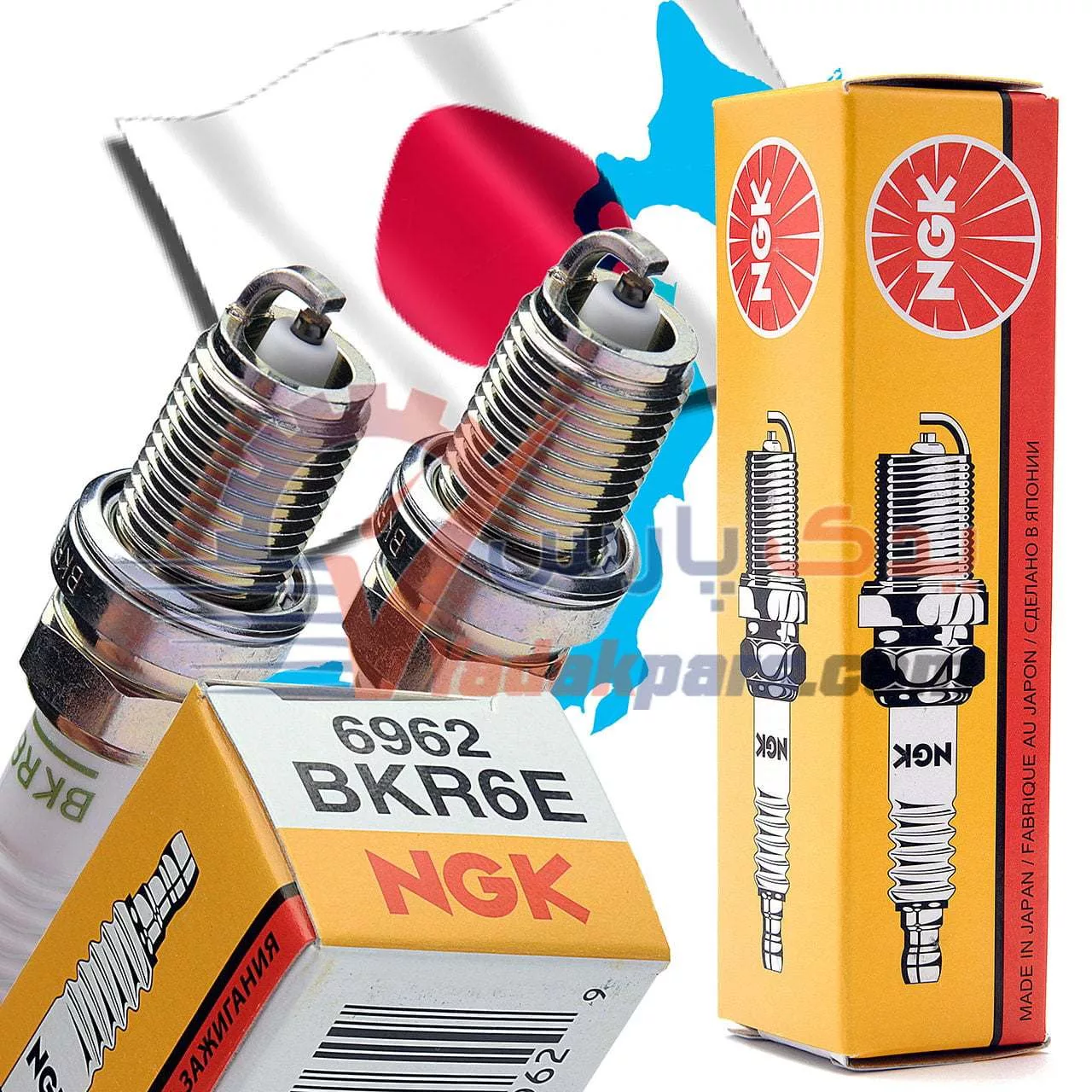 شمع پایه کوتاه bkr6e انجیکا