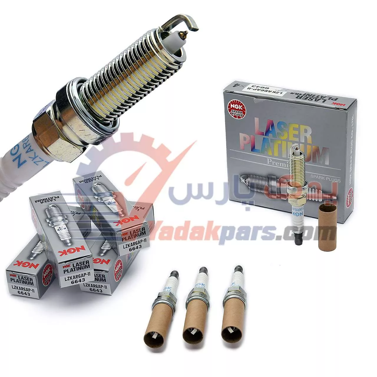 شمع پلاتینیوم لیزر انجیکا آچار14