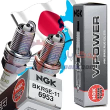 شمع نیسان پیکاپ ngk ژاپن وی پاور مشترک با رونیز (بسته4عددی)