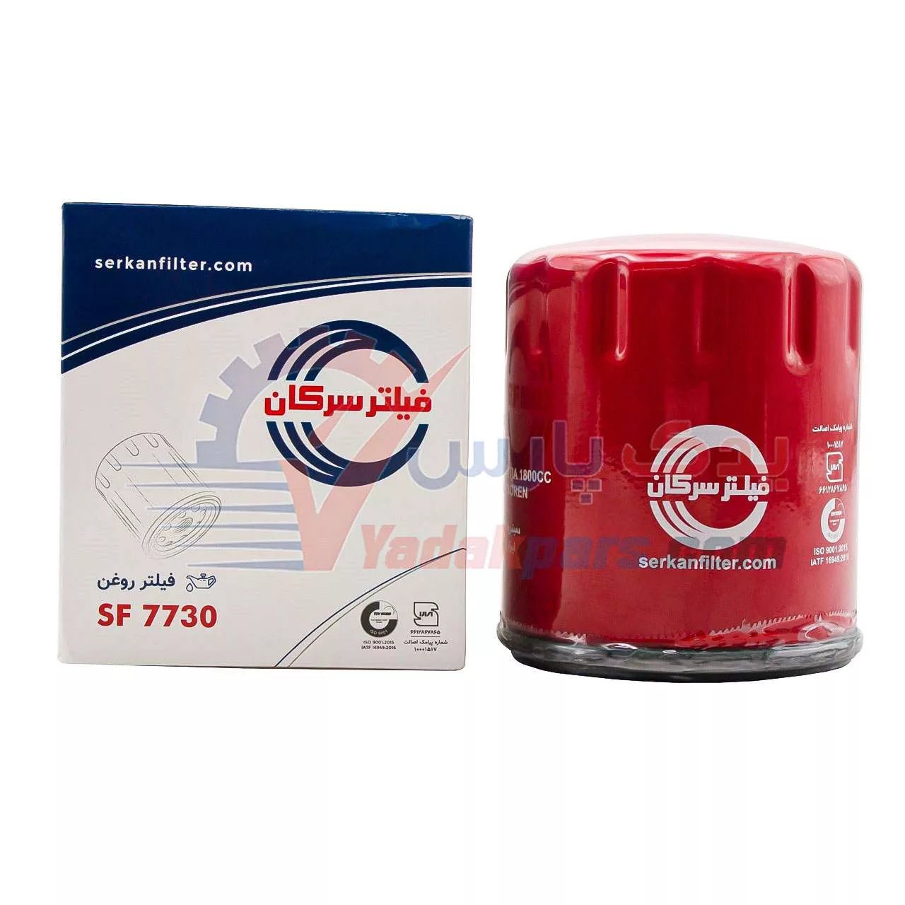 فیلتر روغن پژو 405 سرکان مشترک با زانتیا، پارس سمند و سورن XU7