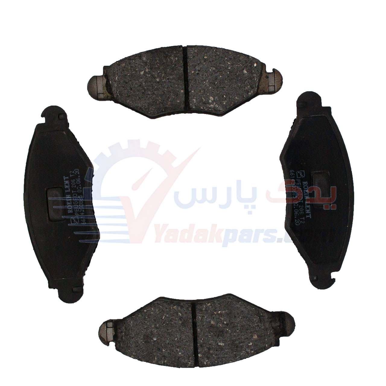 لنت جلو 206 تیپ2 رویین