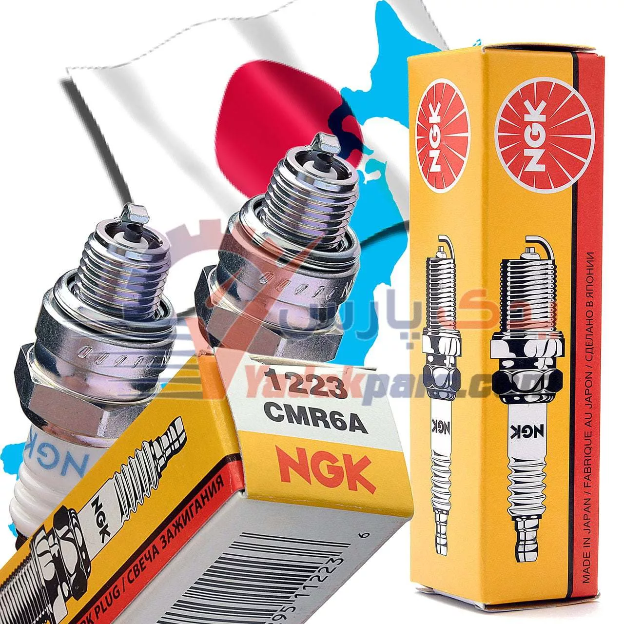 شمع اره موتوری ngk - شمع ژنراتور برق