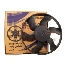 پروانه فن توربو پژو405 خاری ایده ساخت (1جفت)