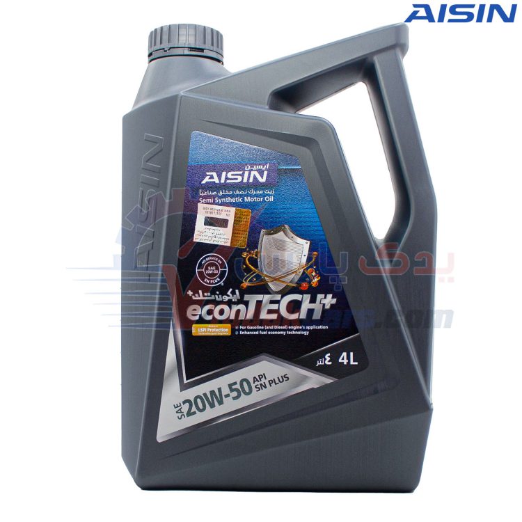 روغن موتور 20W50 آیسین اصلی SP (4 لیتری)